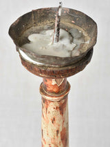 Weathered French Church Candlestick