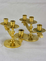 Pair of three-candle candlesticks