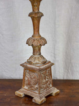 Antique French candlestick table lamp