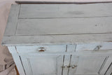 Late 19th-century enfilade/buffet with duck egg blue paint finish 64¼" x 21¾"