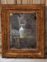 Small antique French mirror