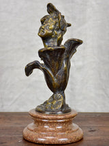 Antique French bronze bust