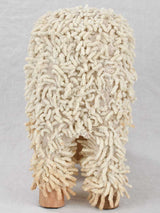 Vintage French sheep sculpture/stool 13¾"