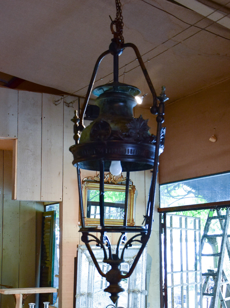 Very large 19th century French lantern