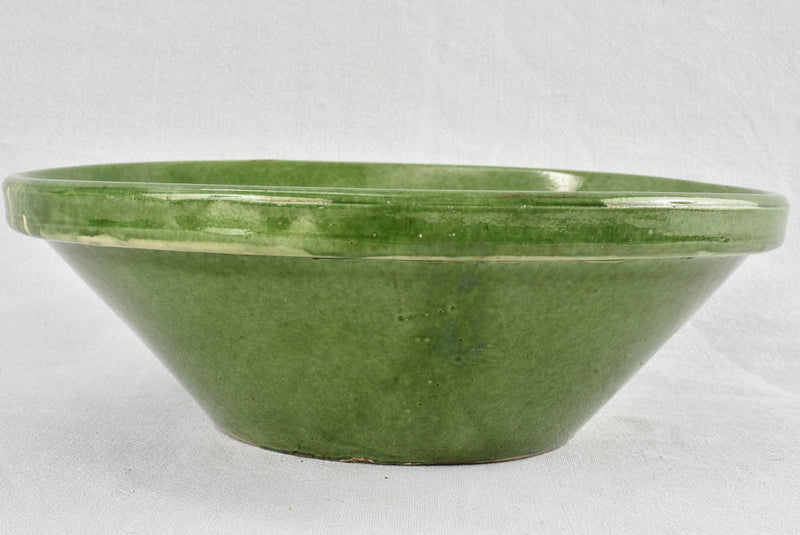 Large green salad bowl / tian bowl 13¾"