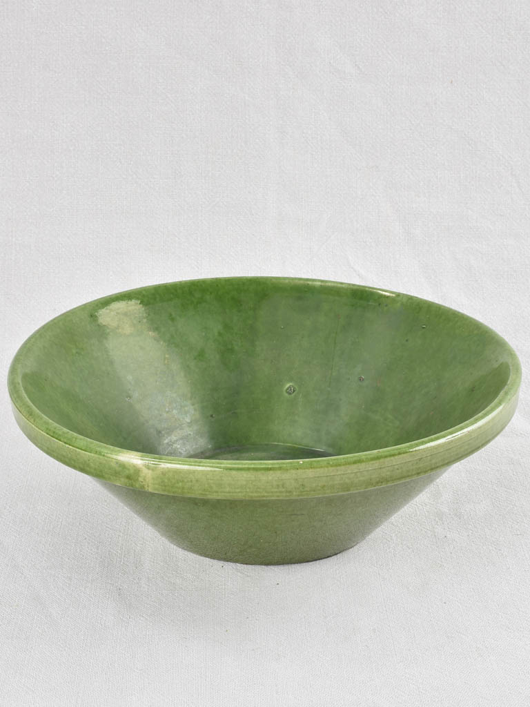 Large green salad bowl / tian bowl 13¾"