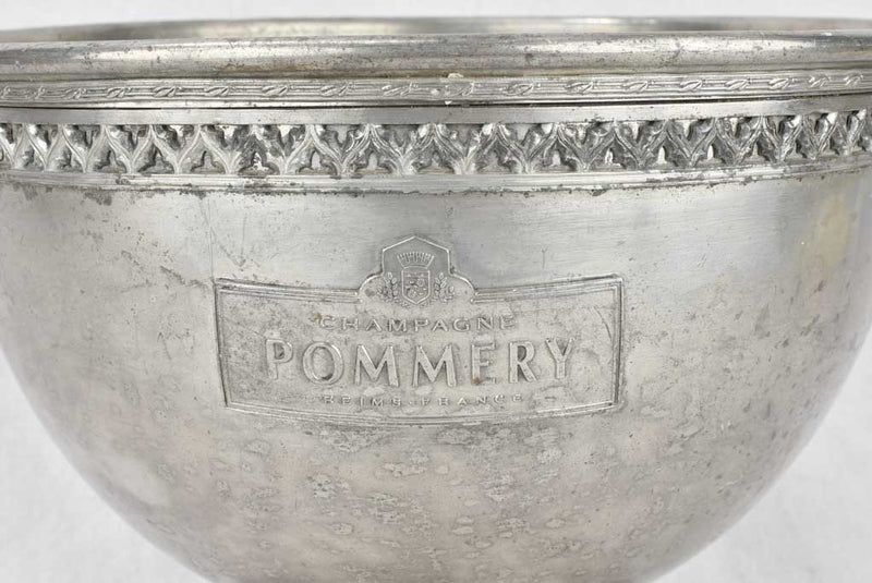 Vintage French Pommery champagne bucket 13" Chez Pluie