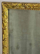 Small 18th Century gilded mirror - Louis XIII / XIV 21¾" x 17¾"