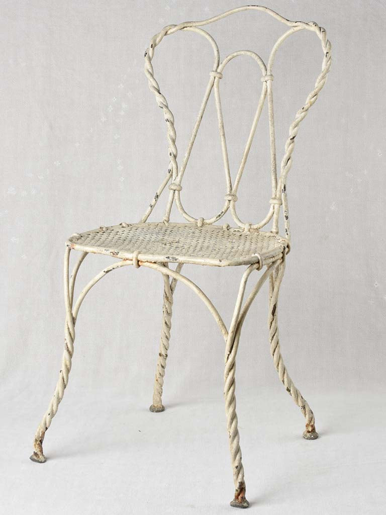Antique, Twisted Frame, French Garden Chair