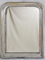 Silver Louis Philippe mirror from the 19th century 25¼" x 32¾"