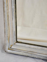 Silver Louis Philippe mirror from the 19th century 25¼" x 32¾"