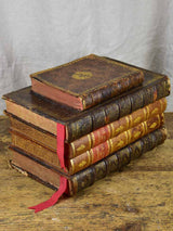 Antique French secret storage books