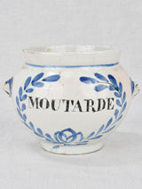 Antique French mustard pot 4¾"