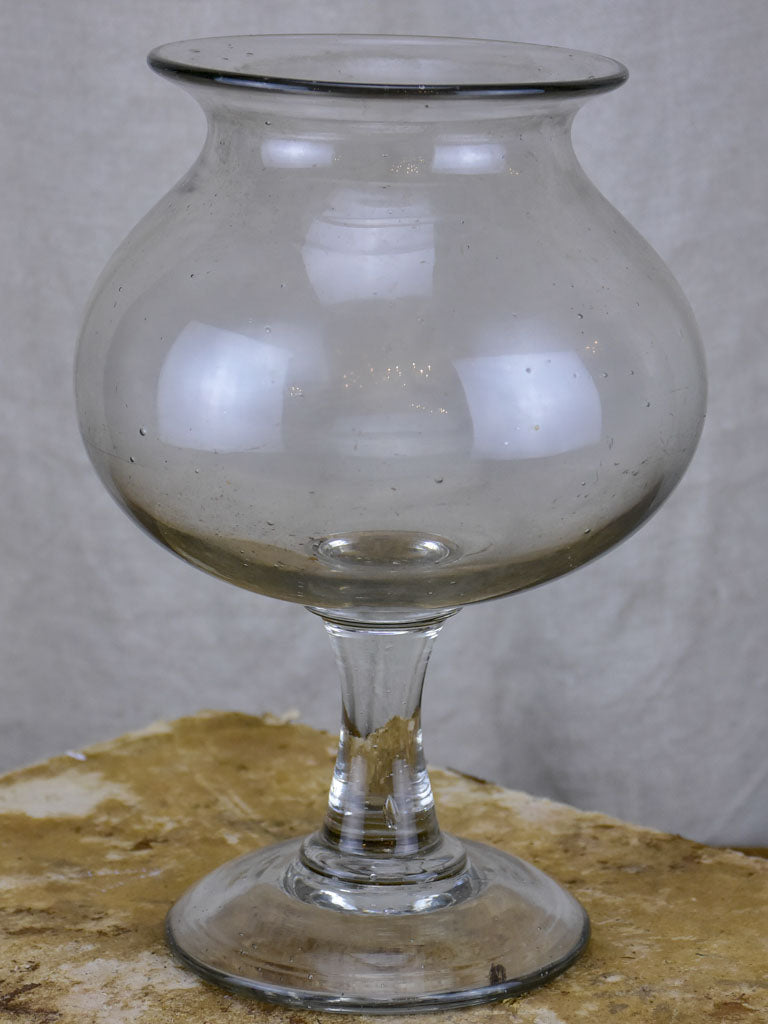 Antique French sangsue apothecary jar