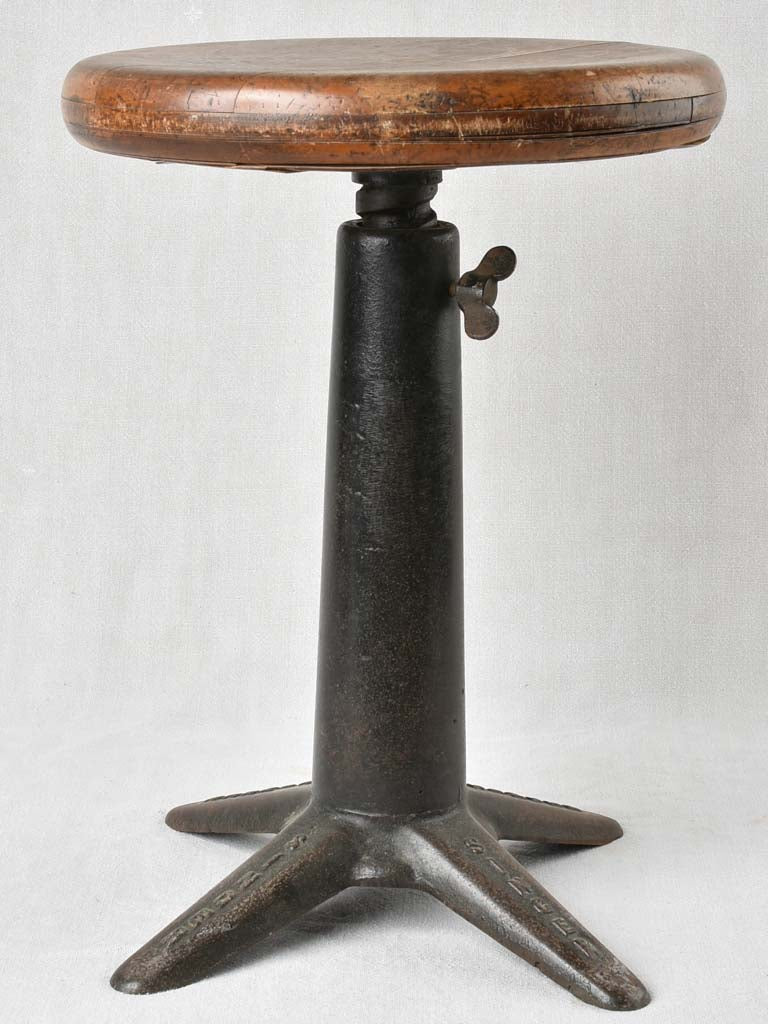 Industrial Singer stool - early 20th century