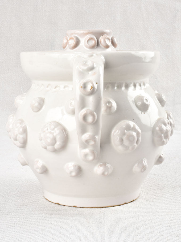 Émile Tessier tulip vase / lidded incense holder