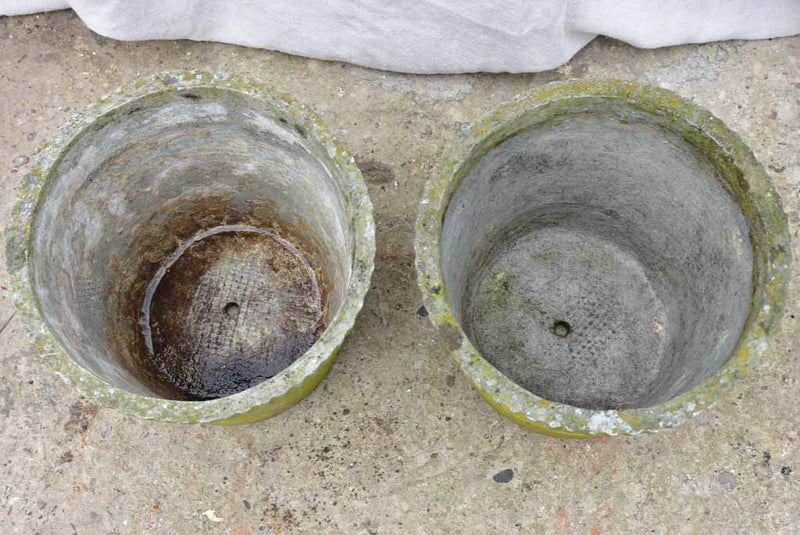 Pair of Willy Guhl tapered flower pots
