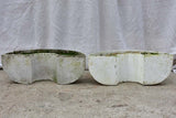 Pair of semi-circle Willy Guhl garden planters