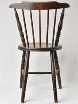 English Chair with Pretty Spindle Legs