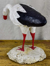 Large vintage bird sculpture