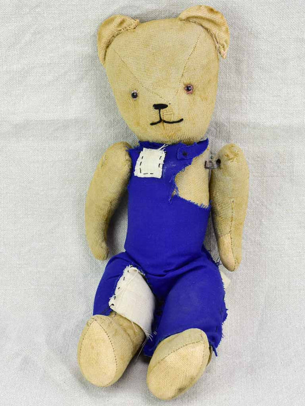 Antique French teddy bear, charming features