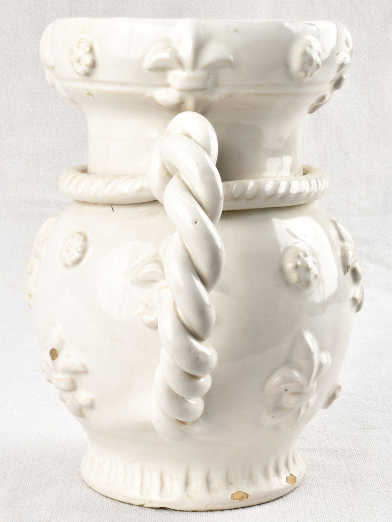 Decorative Tessier relief pitcher design