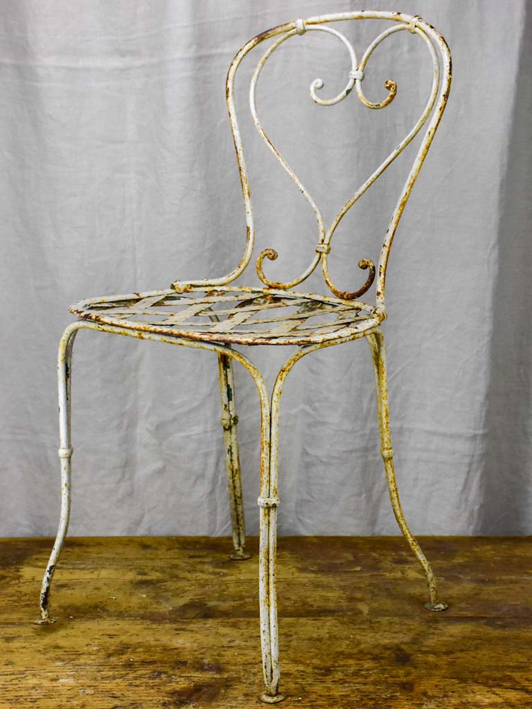 Antique French garden chair - Napoleon III
