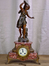 Antique French Louis XV clock - signed Morceaux