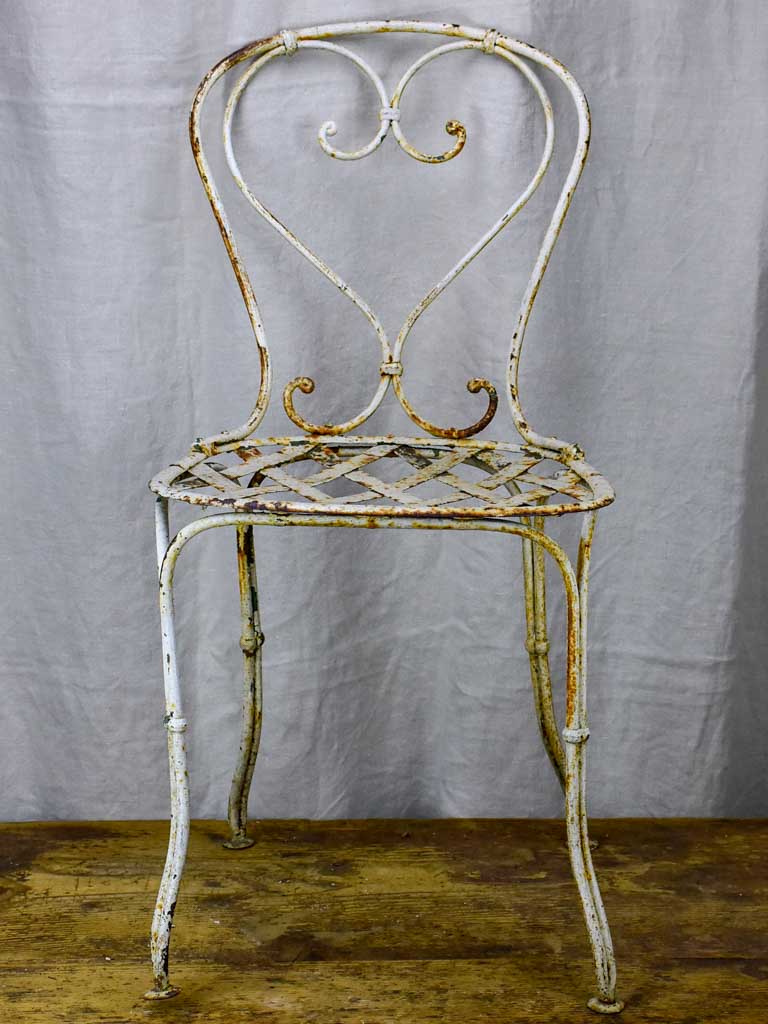 Antique French garden chair - Napoleon III
