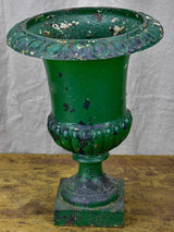 Antique French Green Medici urn