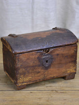 17th Century French jewelry box / trunk