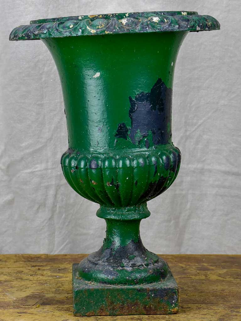 Antique French Green Medici urn