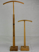 Two 1940's French clothes stands from a boutique