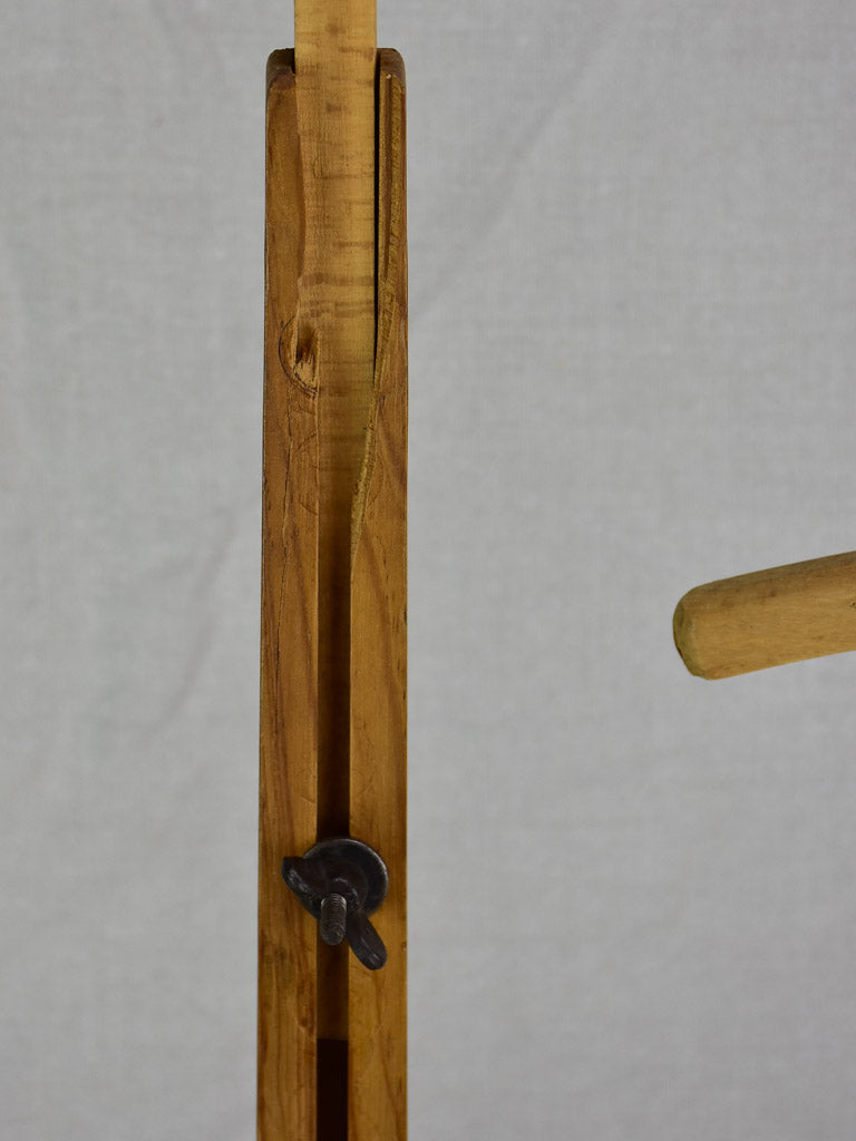 Classic 1940's adjustable clothes stand