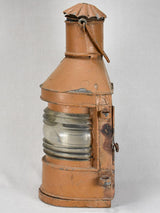 Classic metal casing marine lantern