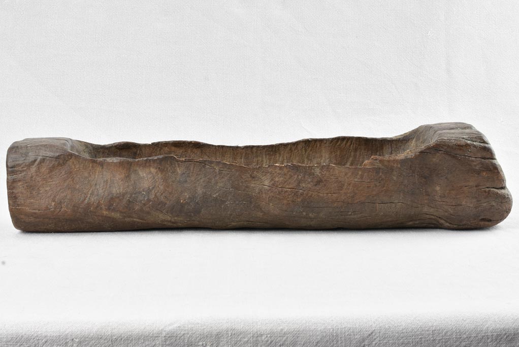 Primitive wooden trough / bowl 23¾"