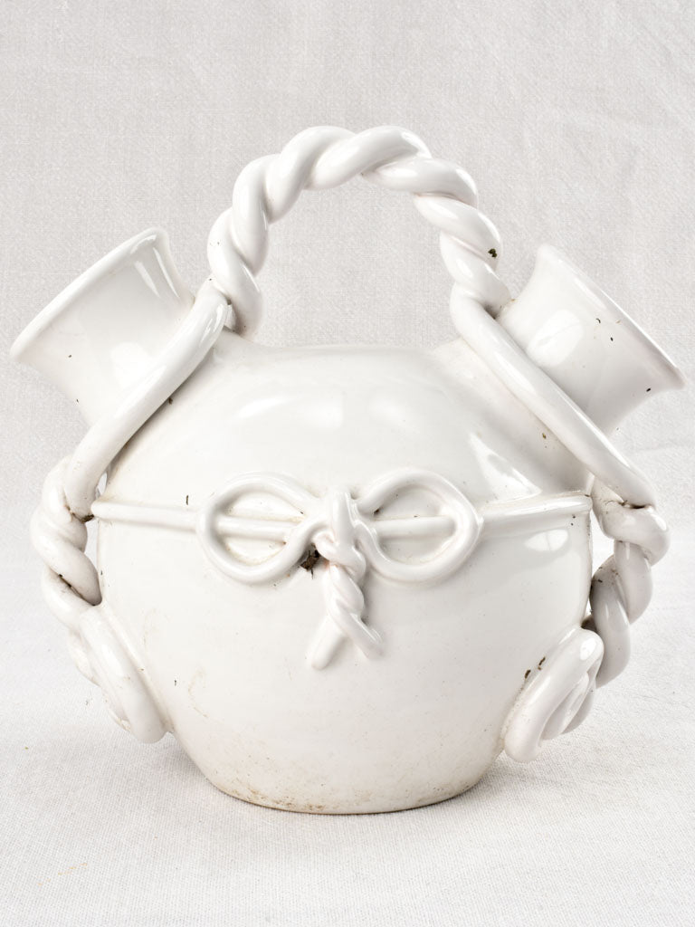 French Antique Tessier Ceramist Vase