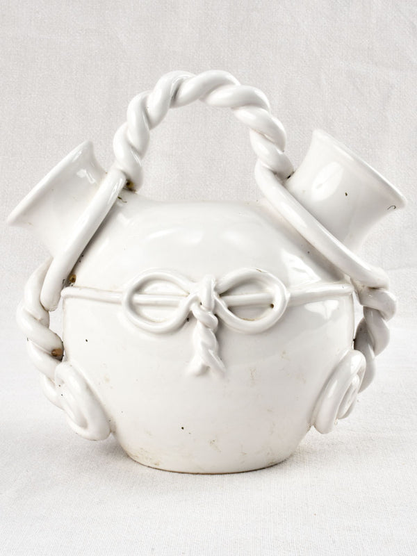 Classic White Émile Tessier Vase