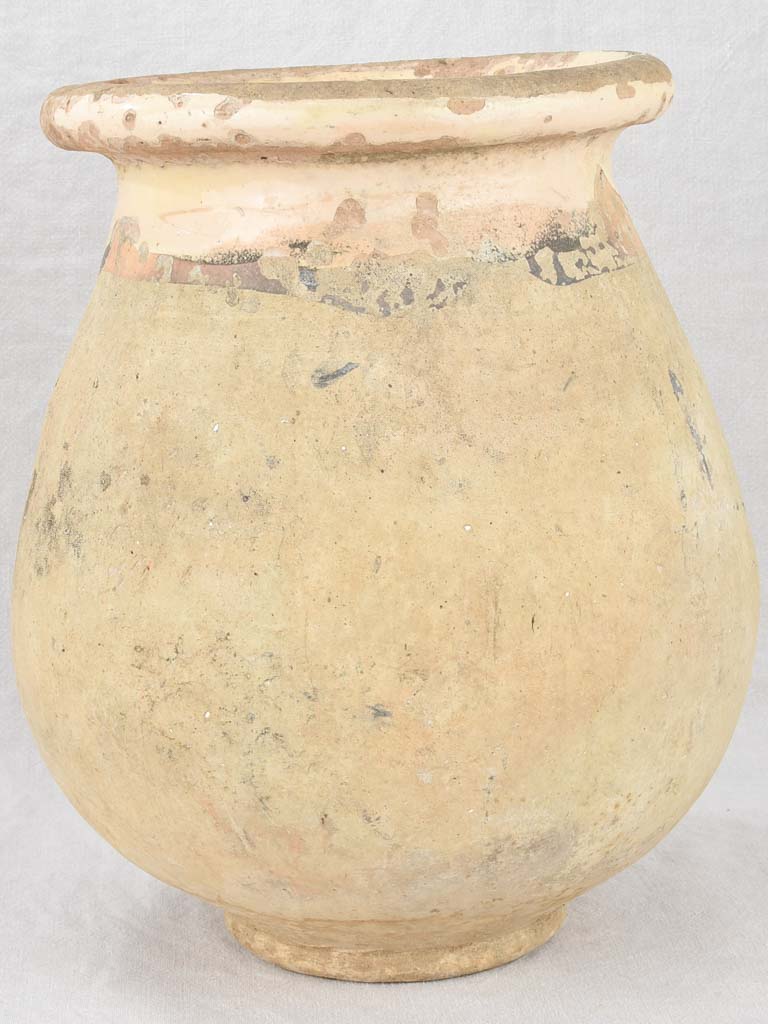 Small 19th-century French biot jar 19"