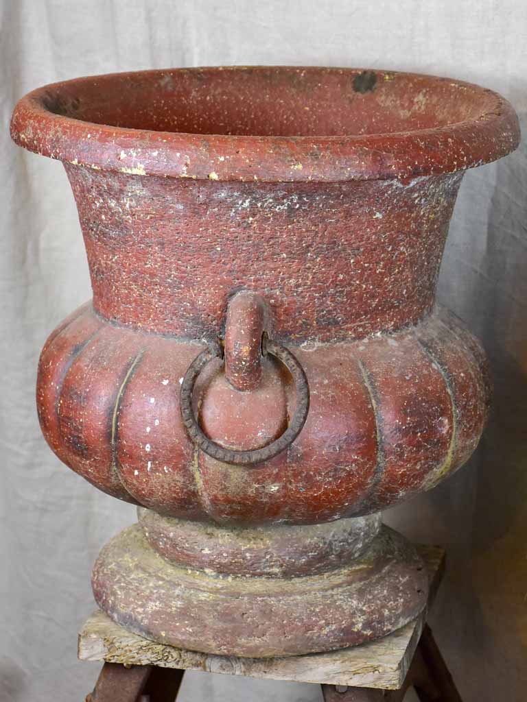 Very large antique garden urn