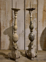 Pair of antique Italian candlesticks