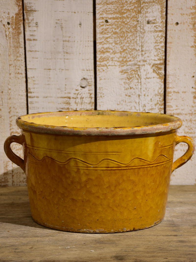 Antique terracotta pot from Provence