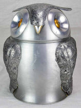 1970's Italian ice bucket in the shape of an owl
