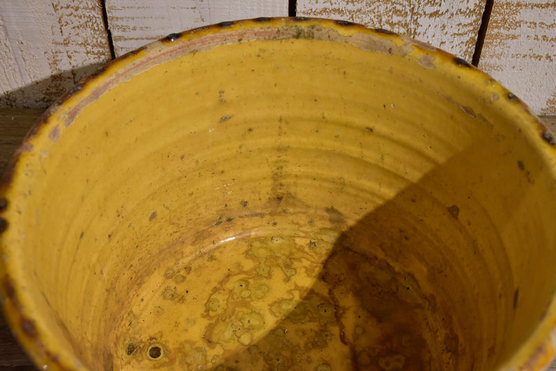 Antique terracotta pot from Provence