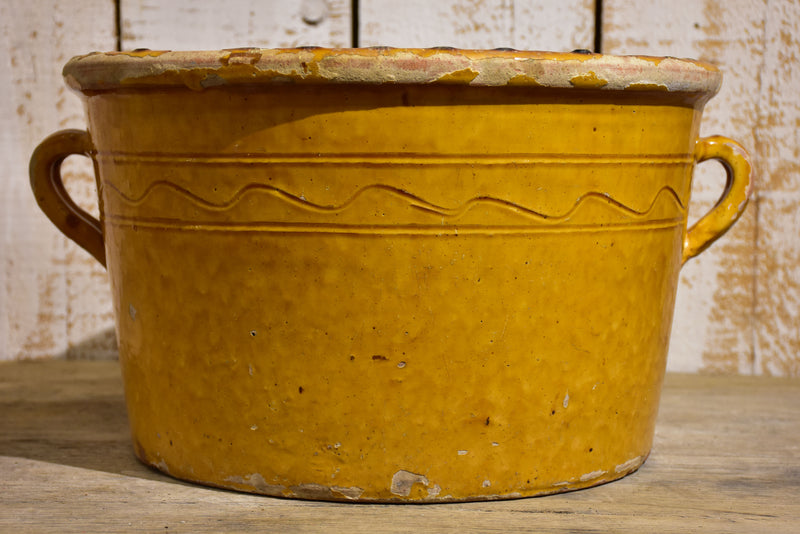 Antique terracotta pot from Provence