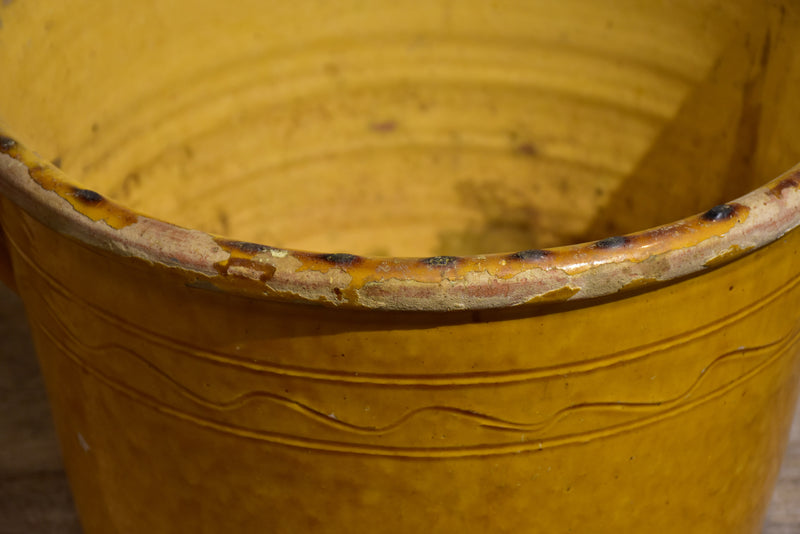 Antique terracotta pot from Provence