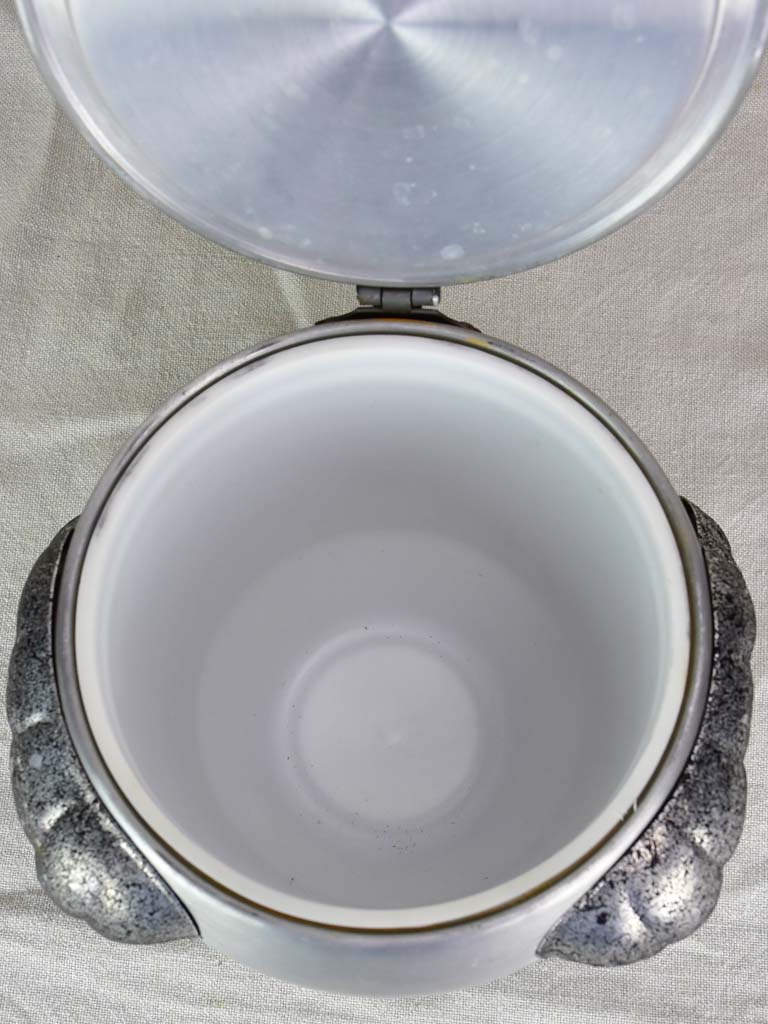 1970's Italian ice bucket in the shape of an owl