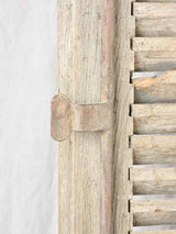 Distinct grey-beige oak shutters
