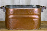 18th Century French copper children's bath