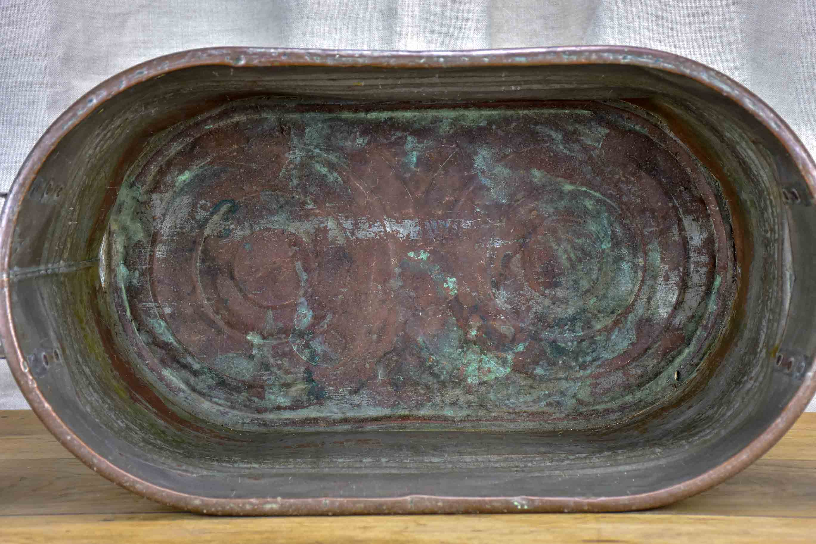 18th Century French copper children's bath